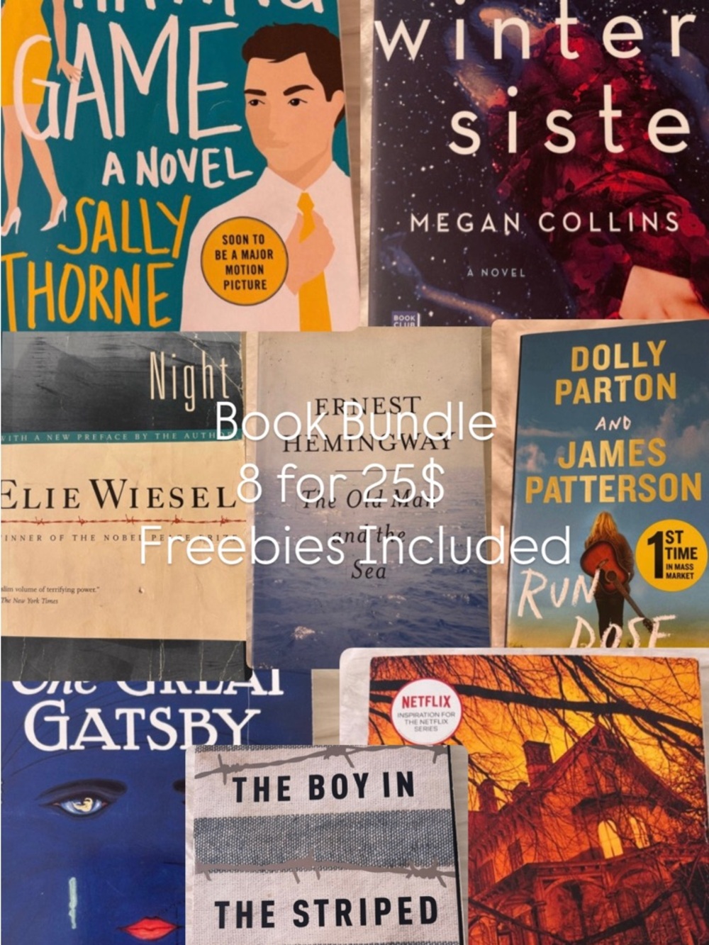 Book Bundle - 8 Popular Paperback Titles